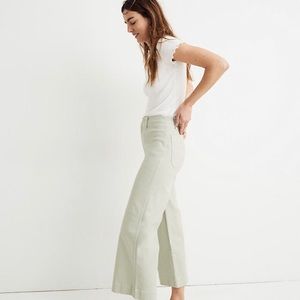 NWT Madewell Wide-leg Crop Pants
